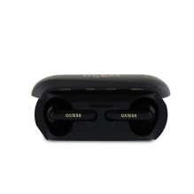Guess Elongated Metallic ENC TWS Wireless Earphones Black