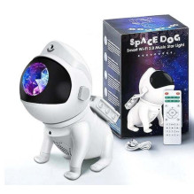 Elight G6 Space Dog Nebula effect wall & ceiling projector with Speaker / Bluetooth App / remote control White Elight G6 Space Dog Nebula effect wall & ceiling projector with Speaker / Bluetooth App / remote control White