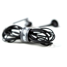 Evelatus Crystal Clear Audio headphones with 3.5 mm jack with microphone CCA-3.5BL Black