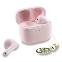 „Guess Classic Logo Charm TWS“ belaidės ausinės „Guess Classic Logo Charm TWS“ belaidės ausinės