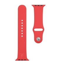 Tactical Apple Silicone Band Watch 1 / 2 / 3 / 4 / 5 / 6 / 7 / SE 42 / 44 / 45mm Red