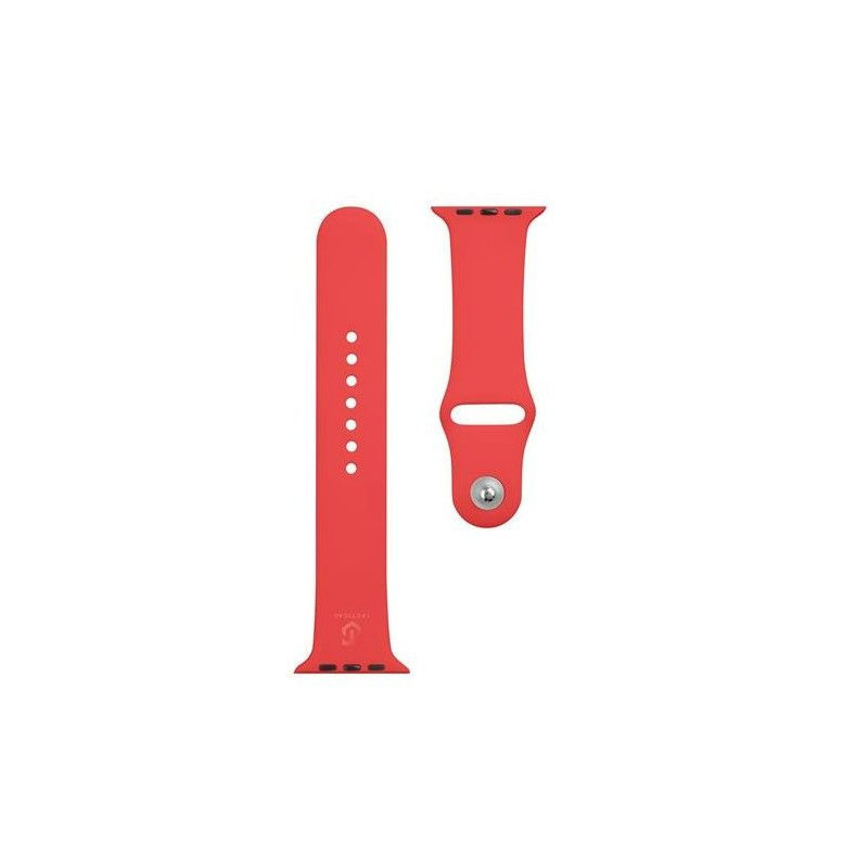 Tactical Apple Silicone Band Watch 1 / 2 / 3 / 4 / 5 / 6 / 7 / SE 42 / 44 / 45mm Red