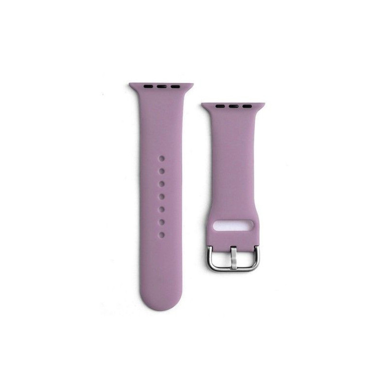 „iLike Strap APS“ silikoninis laikrodžio dirželis Ultra / 8 / 7 / 6 / 5 / 4 / 3 / 2 / SE (49 / 45 / 44 / 42 mm) violetin