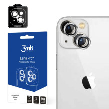 3MK iPhone 14 Max - objektyvo apsauga, sidabrinė