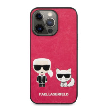 Karl Lagerfeld Apple iPhone 13 Pro Choupette PU Leather Case Fuchsia Karl Lagerfeld Apple iPhone 13 Pro Choupette PU Leather Case Fuchsia