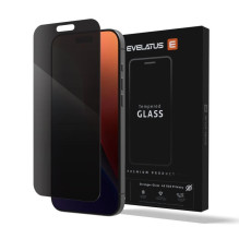 Evelatus Samsung Galaxy A06 Privacy Corning Gorilla Glass Anti-Static 3D Full Cover 10X Stronger