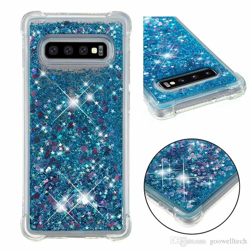„iLike Samsung S10e“ galinis dėklas, skystai blizgus, mėlynas