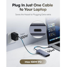 Cudy UH500 PortMate USB-C...