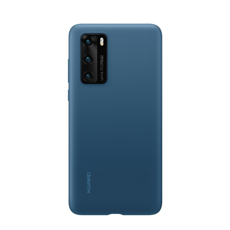 Huawei P40 Silicone case Blue