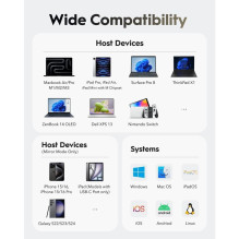 Cudy UH500 PortMate USB-C 6-in-1 Hub 4K 30Hz HDMI USB-C PD 4x USB-A 3.0 Aluminum Grey Cudy UH500 PortMate USB-C 6-in-1 Hub 4K 30Hz HDMI USB-C PD 4x USB-A 3.0 Aluminum Grey