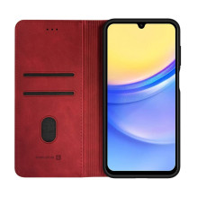 Evelatus Samsung Galaxy A15 Book Case Folio Red