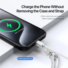 Dux Ducis Universal DUX DUCIS Plaz - cross-body phone strap - grey Grey