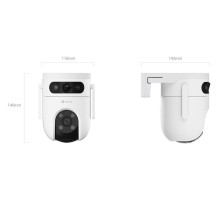 EZVIZ H9C 5MP+5MP lauko Pan 360 kamera EZVIZ H9C 5MP+5MP lauko Pan 360 kamera
