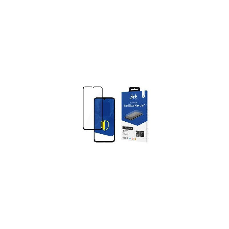 3MK Samsung Galaxy A34 5G kietojo stiklo Max Lite juodas