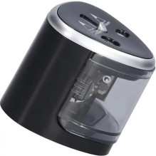 IVY Tenwin TW8005-3 Electric (6-8mm) pencil sharpener 2x AA battery powered with extra blade Black IVY Tenwin TW8005-3 Electric (6-8mm) pencil sharpener 2x AA battery powered with extra blade Black