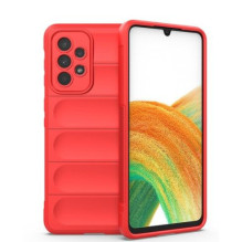 „iLike“ „Samsung Galaxy A33 5G“ apsauginis dėklas, raudonas