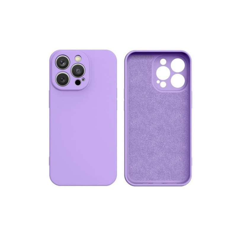 iLike - Galaxy A14 5G / Galaxy A14 silikoninis dėklas violetinis