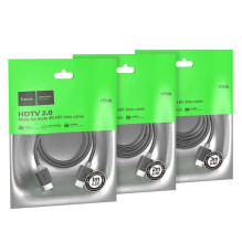 Hoco US08 HDTV 2.0 male-to-male 4K HD data cable(L 1M) Black Hoco US08 HDTV 2.0 male-to-male 4K HD data cable(L 1M) Black