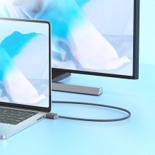 „Hoco US08 HDTV 2.0“ 4K HD duomenų kabelis (1 m ilgio), juodas