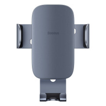 Baseus Baseus Metal Age II gravitational car phone holder for ventilation grille dark gray (SUJS000013) Baseus Baseus Metal Age II gravitational car phone holder for ventilation grille dark gray (SUJS000013)