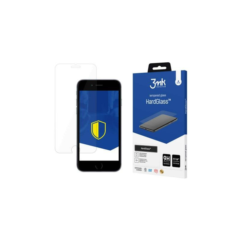 3MK Apple iPhone 7 / 8 / SE2022 kietas stiklas 0,33 mm
