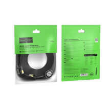 Hoco US07 General pure copper flat network cable(L 10M) Black Hoco US07 General pure copper flat network cable(L 10M) Black
