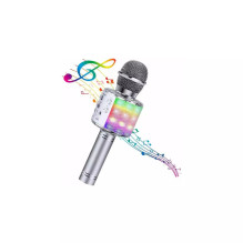 Bemi M85 karaoke mikrofonas vaikams ir suaugusiems su garsiakalbiais ir įrašymu, micro SD, USB, Bluetooth
