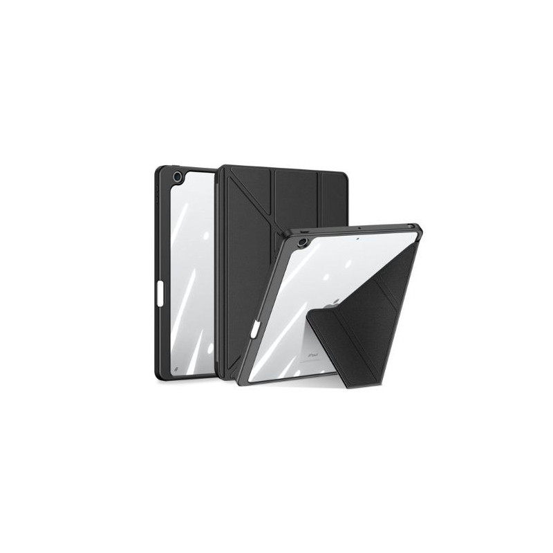 Dux Ducis Magi case for iPad 10.9 2022 (10 gen.) cover with stylus holder smart cover stand Black
