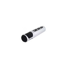„iWear M85“ karaoke mikrofonas vaikams ir suaugusiems su garso efektais ir įrašymo įrenginiu, „Micro SD“ ir USB, „Blueto