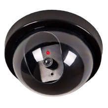 „iWear SC1 CCTV“ lauko namų apsaugos netikra kamera su mirksinčia raudona šviesa, 2 x AA baterijos