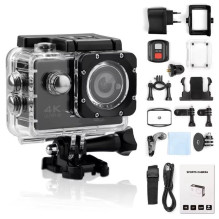 iWear K1 Ultra HD 4K 16Mpix Wi-Fi Sport Camera with 2'' LCD Remote & 8x Fixation Set iWear K1 Ultra HD 4K 16Mpix Wi-Fi Sport Camera with 2'' LCD Remote & 8x Fixation Set