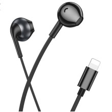 Hoco M115 Sagacious universal earphones with microphone iP Black