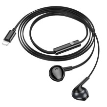 Hoco M115 Sagacious universal earphones with microphone iP Black