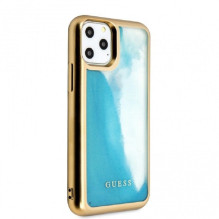Guess Apple iPhone 11 Pro PC / TPU Glow In Dark Sand Gold Blue Guess Apple iPhone 11 Pro PC / TPU Glow In Dark Sand Gold Blue