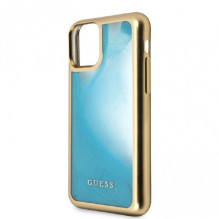 Guess Apple iPhone 11 Pro PC / TPU Glow In Dark Sand Gold Blue Guess Apple iPhone 11 Pro PC / TPU Glow In Dark Sand Gold Blue
