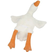 Kiddyz Stuffed Goose Plush 50cm Soft Animal Pillow in Flat Pose Cute Decorative Toy