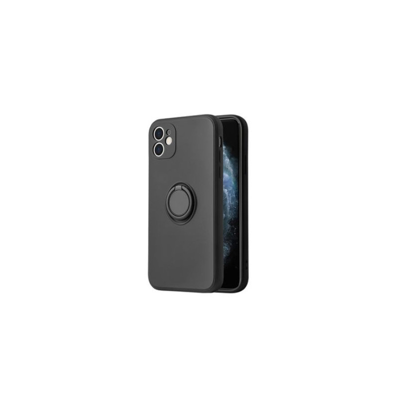 iLike Apple iPhone 12 Pro Max silikoninis dėklas, juodas