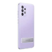 Samsung - Galaxy A72 Clear View Standing Cover Transparent