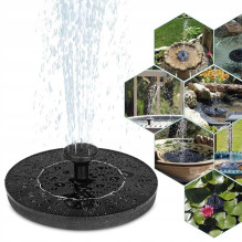 CP Solar Garden Floating Fountain + Filter