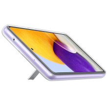 Samsung - Galaxy A72 Clear View Standing Cover Transparent