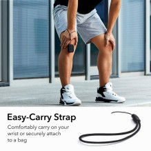 ESR ESR Orbit Halolock su MagSafe, skirtas Apple AirPods Pro 1 / 2 - juodos spalvos