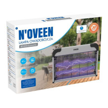 „Noveen“ vabzdžių naikinimo lempa, 2500 V, tylus veikimas, iki 40 m² ploto, skirta naudoti patalpose, pakabinama arba pa