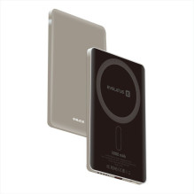 Evelatus Evelatus PD20W 5000mAh išorinė baterija „MagLink Elite“ su belaidžiu įkrovimu EVEP02PBME pilka Evelatus Evelatus PD20W 5000mAh išorinė baterija „MagLink Elite“ su belaidžiu įkrovimu EVEP02PBME pilka