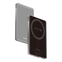 Evelatus Evelatus PD20W 5000mAh Power Bank MagLink Elite With Wireless charging EVEP02PBMES Silver Evelatus Evelatus PD20W 5000mAh Power Bank MagLink Elite With Wireless charging EVEP02PBMES Silver