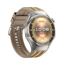 Huawei WATCH GT6 Pro 46mm Titanium Alloy Case with Sand Woven Strap Sand