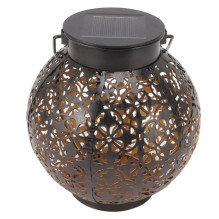 „Elight Garden Decor“ saulės energija varomas IP65 LED retro stiliaus pakabinamas šviestuvas su tamsos jutikliu (15 x 15