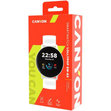 Canyon CANYON Lollypop SW-63, Smart watch, 1.3inches IPS full touch screen, Round watch, IP68 waterproof, multi-sport mo