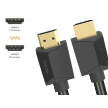 Hama High-Speed HDMI Cable, 4K, Plug - Plug, Ethernet, 5.0 m Hama High-Speed HDMI Cable, 4K, Plug - Plug, Ethernet, 5.0 m