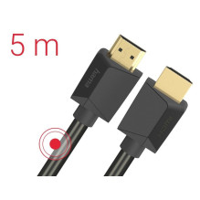 Hama High-Speed HDMI Cable, 4K, Plug - Plug, Ethernet, 5.0 m Hama High-Speed HDMI Cable, 4K, Plug - Plug, Ethernet, 5.0 m