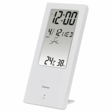 Hama TH-140 Thermometer / Hygrometer, with weather indicator White